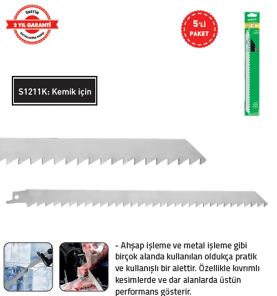 TİLKİ KUYRUĞU 300 mm (PASLANMAZ) S1211K (5 Adet) ürün görseli 1