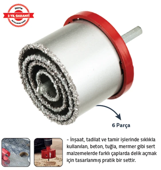 ELMASLI PANÇ SET 6 PARÇA ürün görseli 1