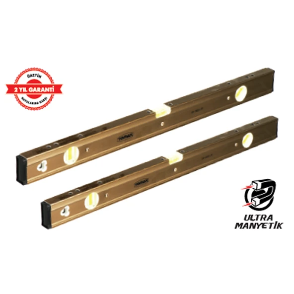 ALÜMİNYUM MIKNATISLI SU TERAZİ 80 cm ürün görseli 1