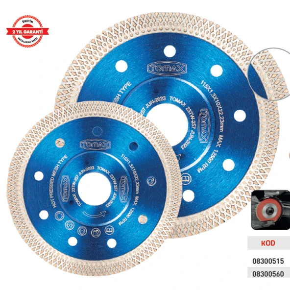 ÇAPRAZ DİŞLİ HASSAS KESİM 180 x 1,8 x 22,23 ürün görseli 1