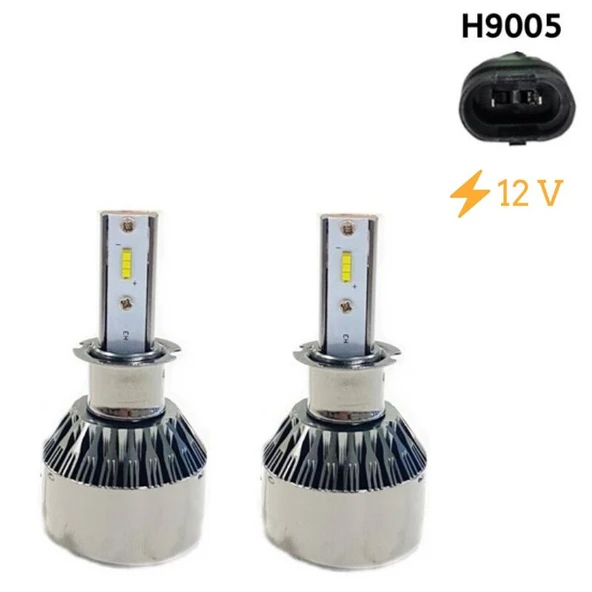 Space Space Led Far Ampulü Küçük Kasa Beyaz H9005/36W/4800LM/12 / LAAM905 ürün görseli 1