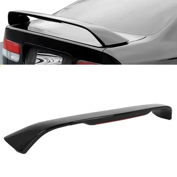 AUTOGP Honda civic si bagaj üstü spoiler pianoblack boyalı 1996 / 2000 ürün görseli 1