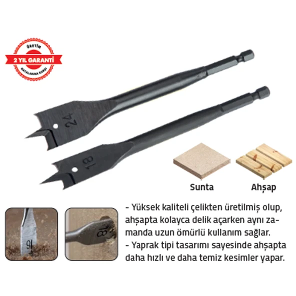 YAPRAK MATKAP UCU (170) KISA 14 mm ürün görseli 1