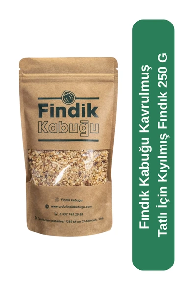 Fındık Kabuğu Kavrulmuş Tatlı İçin Kıyılmış Fındık 250 G ürün görseli 1
