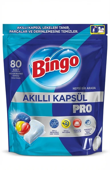 Bingo Akıllı Pro 80'li Bulaşık Makinesi Tableti ürün görseli 1