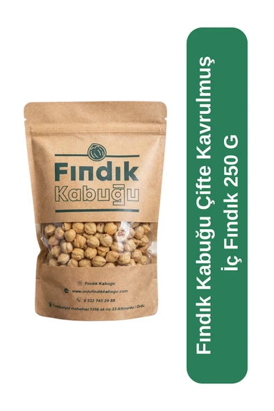 Fındık Kabuğu Çifte Kavrulmuş İç Fındık 250 G ürün görseli 1