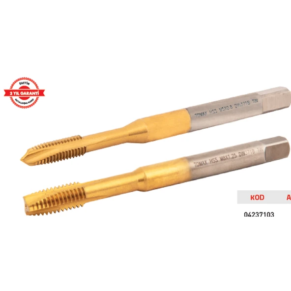 MAKİNA KILAVUZU DIN 371/B DÜZ M 8 mm HSS E ürün görseli 1