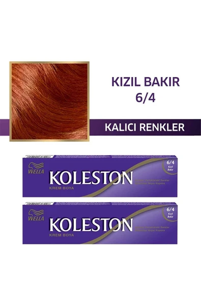 Koleston Single Tüp Boya 6/4 Kızıl Bakır X 2 Adet ürün görseli 1