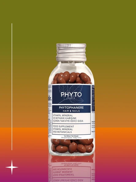 Phyto Phytophanere Takviye Edici Gıda 120 Kapsül ürün görseli 1