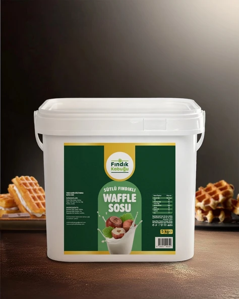 Fındık Kabuğu Sütlü Waffle Sos 5 Kg ürün görseli 1