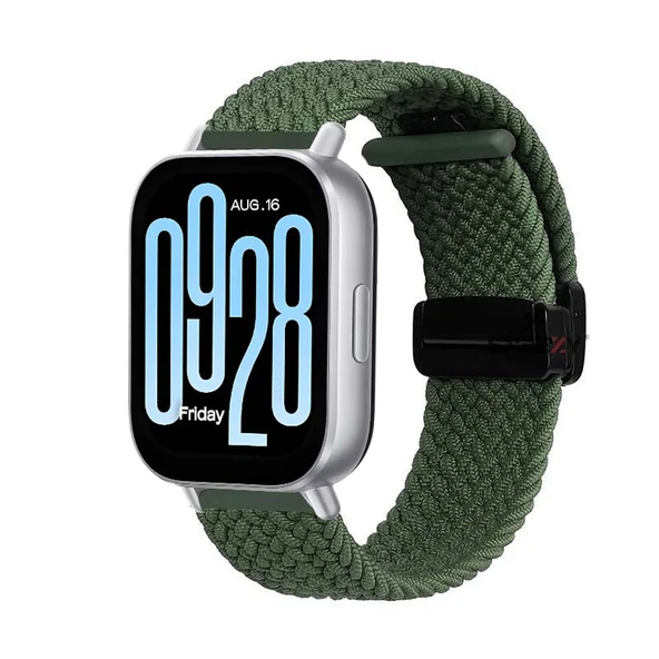 Redmi Watch 5 Active Redmi 5 Lite Uyumlu Kordon Kordon PureLux Soft Yumuşak Silikon Kordon  Haki ürün görseli 1