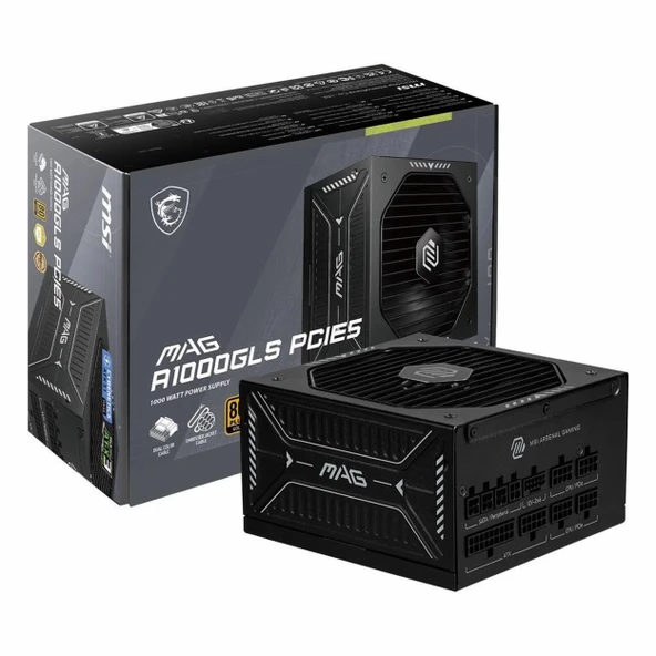 MSI MAG A1000GLS PCIE5 1000W 80+ Altın Modüler Güç Kaynağı ürün görseli 1