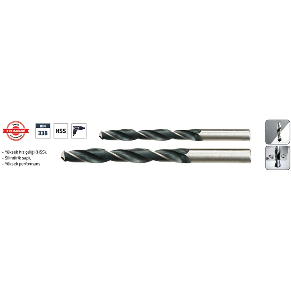 MASTER MATKAP UCU HSS 2.6 mm (10 Adet) ürün görseli 1
