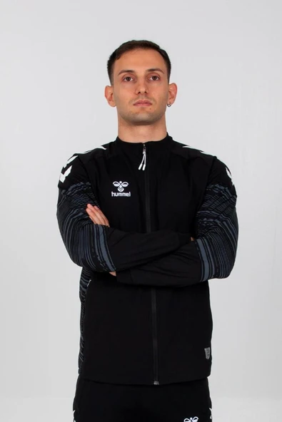 hummel Line Zip Jacket 922452-2001 Siyah Erkek Fermuarlı Ceket ürün görseli 1