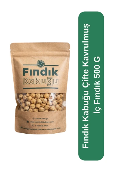 Fındık Kabuğu Çifte Kavrulmuş İç Fındık 500 G ürün görseli 1