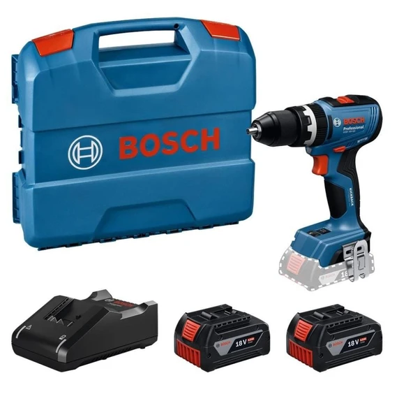 Bosch GSB18V-65 2x5Ah Akülü Darbeli Matkap ürün görseli 1