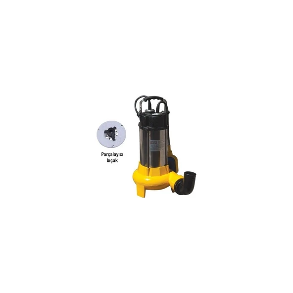 V2200D-F Döküm Gövdeli 3,5 Hp Atık Su Pompası ürün görseli 1
