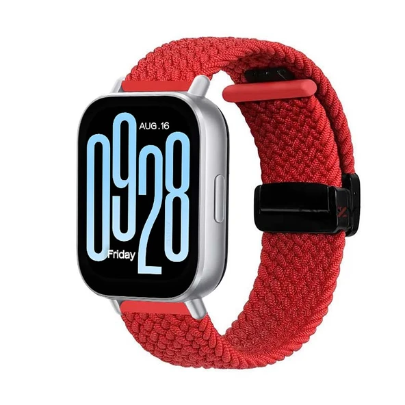 Redmi Watch 5 Active Redmi 5 Lite Uyumlu Kordon Kordon PureLux Soft Yumuşak Silikon Kordon  Kırmızı ürün görseli 1