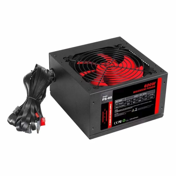 Hiper PS-60 600W Güç Kaynağı - Resim 5