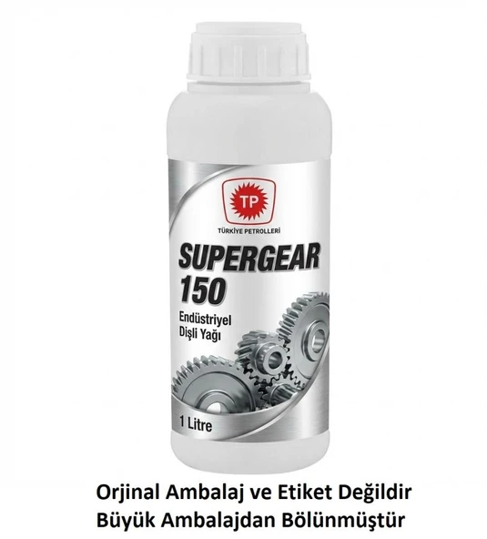 TP SUPERGEAR 150 - 1 LİTRE DİŞLİ YAĞI - Resim 6