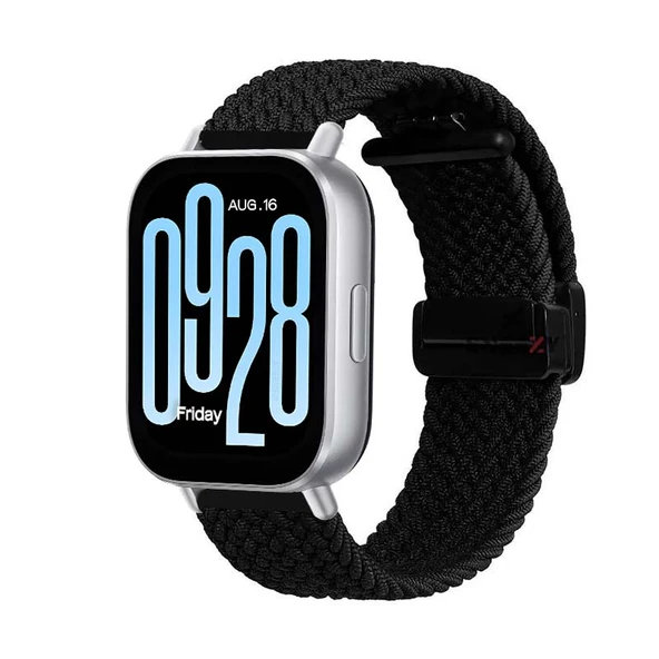 Redmi Watch 5 Active Redmi 5 Lite Uyumlu Kordon Kordon PureLux Soft Yumuşak Silikon Kordon  Siyah ürün görseli 1