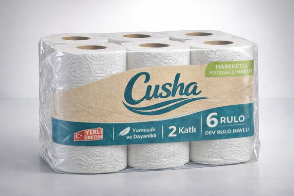 CUSHA FOTOSELLİ (HAREKETLİ) KAĞIT HAVLU NET 2,5 KG Sensörlü Kağıt Havlu Otomatik Makina Havlusu ürün görseli 1