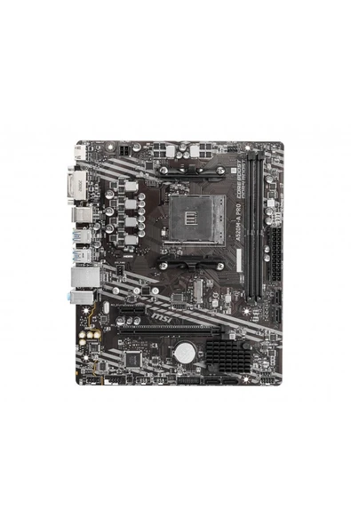 MSI A520M-A PRO AMD A520 Soket AM4 DDR4 4600(OC)MHz mATX Gaming Anakart ürün görseli 1