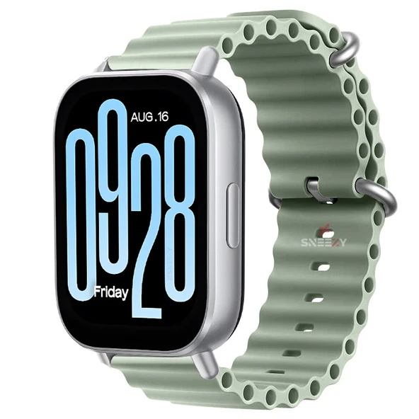 Redmi Watch 5 Active Redmi 5 Lite Uyumlu Kordon Kordon Ocean Tasarım Metal Toka Soft Silikon Kordon  Mint ürün görseli 1