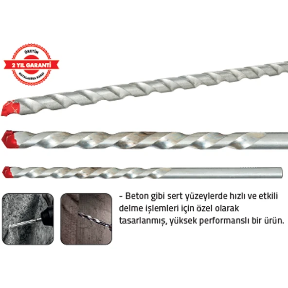 BETON MATKAP UCU 20 cm 7 mm (10 Adet) ürün görseli 1
