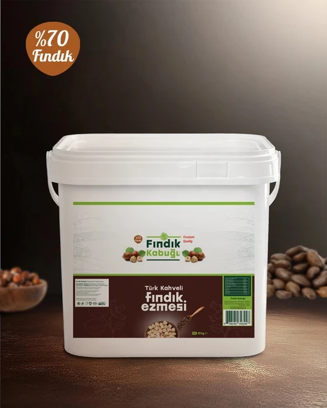 Fındık Kabuğu Türk Kahveli %50 Fındıklı Ezme 10 Kg ürün görseli 1