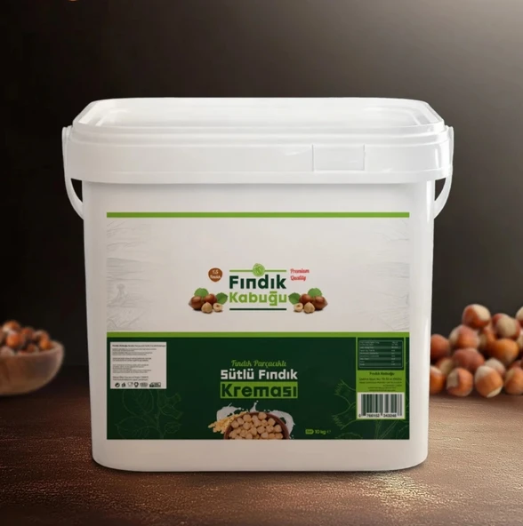 Fındık Kabuğu %5 Fındıklı Sütlü Krema 10 Kg ürün görseli 1