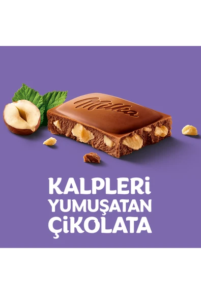 Milka Fındıklı Çikolata 80 gr - Resim 2