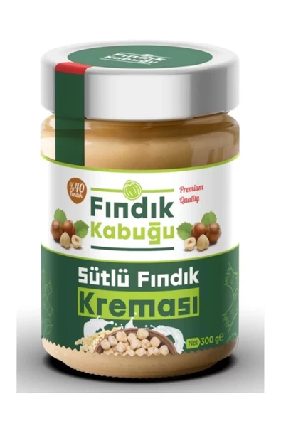 Fındık Kabuğu Sütlü %40 Fındık Kreması 300 gr ürün görseli 1