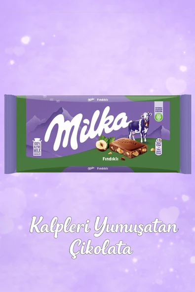 Milka Fındıklı Çikolata 80 gr ürün görseli 1