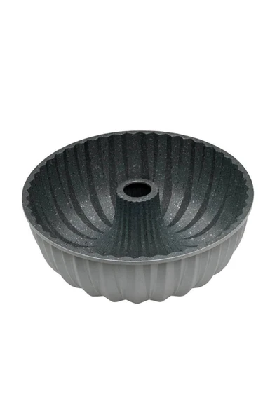 Emsan Griss Hardstone Gri Döküm Kek Kalıbı 24 cm ürün görseli 1
