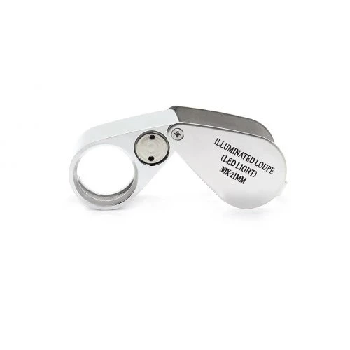 - Kontrol, Için Özel Kutulu Metal Işıklı Lup 30x21 ürün görseli 1