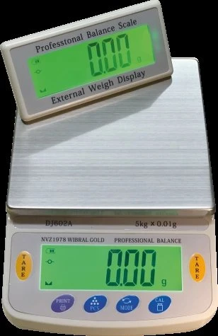 Diamond Dijital Göstergeli Çift Ekran Hassas Terazi Nvz-1978 (5 Kg-0.01) ürün görseli 1