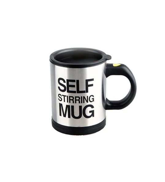 Kendi Kendini Karıştıran Mikser Kupa Termos Bardak; Self Stirring Mug ürün görseli 1