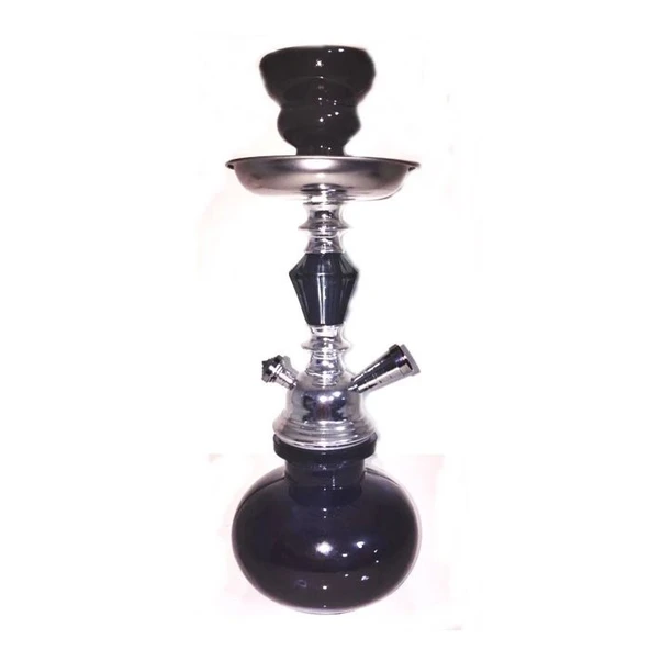 Küçük Boy Nargile Takımı - Siyah - Resim 2