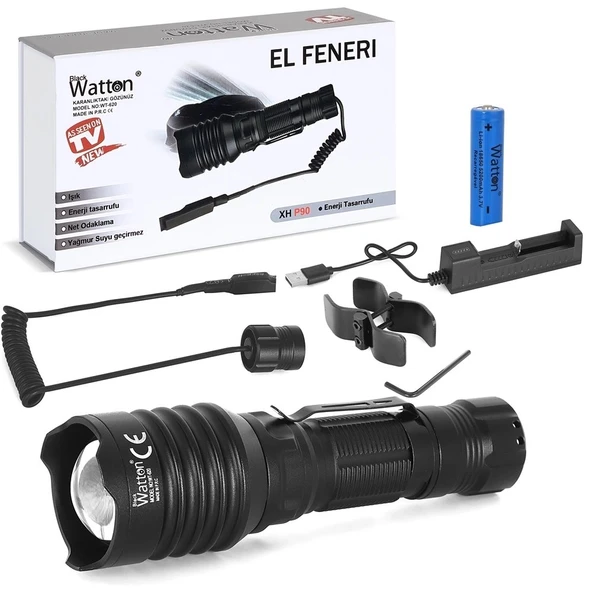 Tg-10 Şarjlı Profesyonel Av Feneri  Wt-620 ürün görseli 1