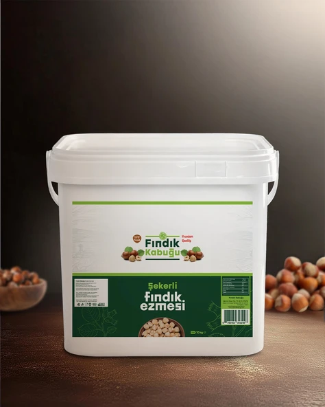 Fındık Kabuğu Şekerli %100 Fındık Ezmesi 10 Kg ürün görseli 1