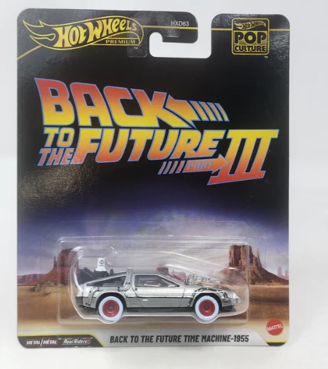 HOT WHEELS 2026 Premium Pop Culture Back to The Future Time Mach ürün görseli 1