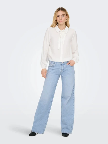 15361574 ONLBRENDA LOW WIDE DNM CRO045 ürün görseli 1