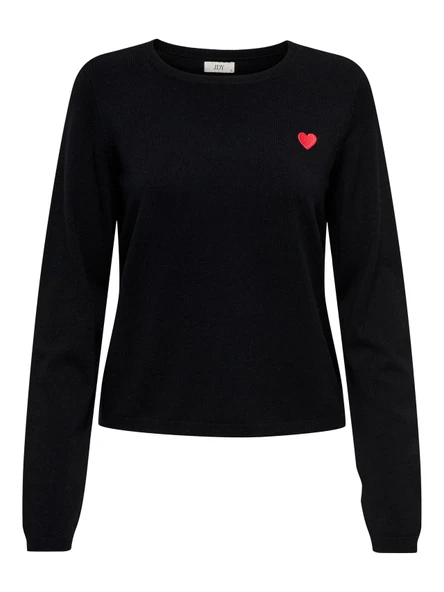 15363326 JDYKATE L/S O-NECK EMB. PULLOVER KNT - Resim 12