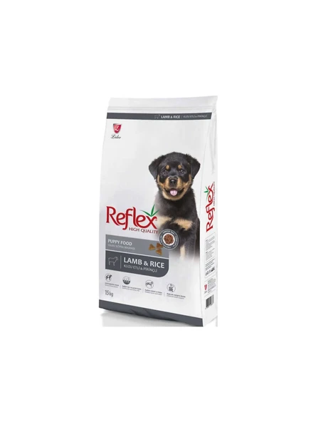 REFLEX PUPPY LAMB & RICE DOG FOOD 15 KG ürün görseli 1