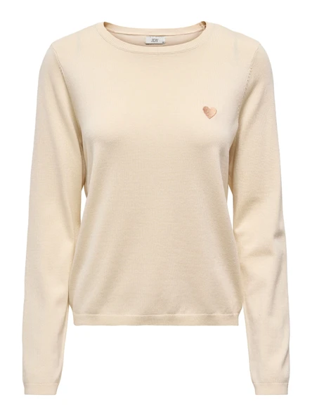 15363326 JDYKATE L/S O-NECK EMB. PULLOVER KNT - Resim 3
