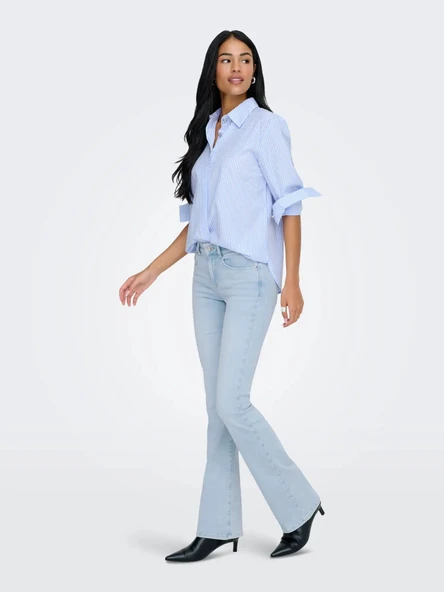 15363225 ONLBLUSH MID FLARED DNM CRO495 NOOS ürün görseli 1