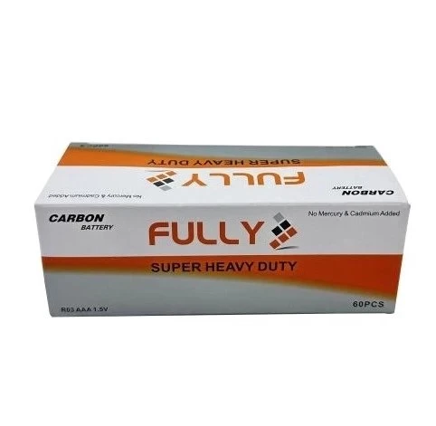 Fully Aaa Süper He.y Duty İnce Kumanda Pil 60 Adet ürün görseli 1