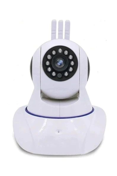 Gece Görüşlü Hd 360 Derece Wifi Ip Kamera Bebek Kamerası ürün görseli 1
