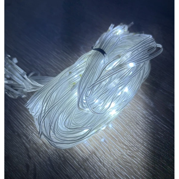 2 x 2 Perde Led 192 Led Beyaz Işık MZ-14-5 ürün görseli 1